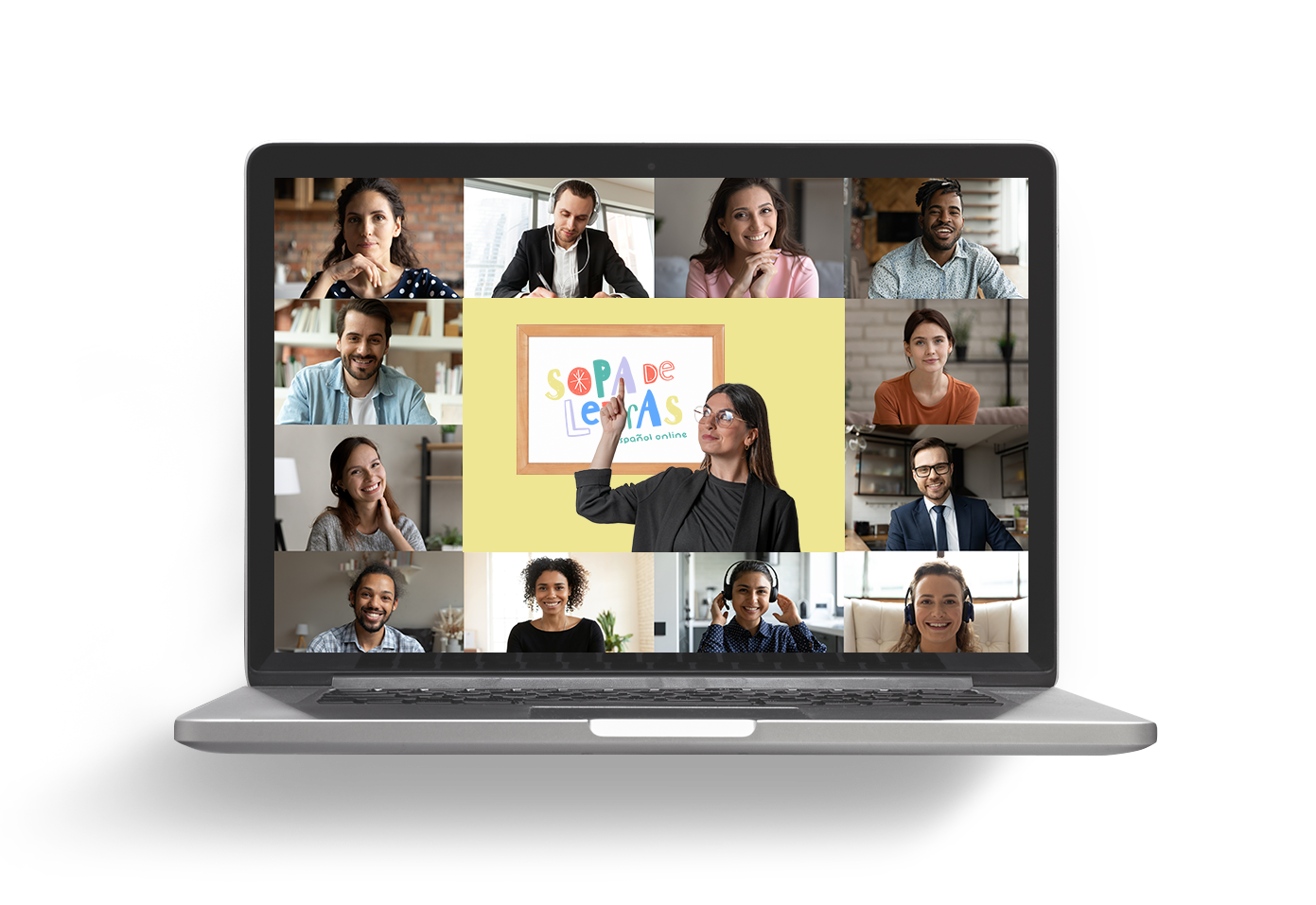 Sopa de letras - foto de Sonia